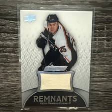 2023-24 Upper Deck Engrained KEITH PRIMEAU REMNANTS GAME-USED STICK Wood