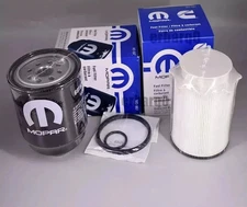 2013-2018 RAM 2500 3500 4500 5500 6.7L DIESEL OIL FUEL FILTER MOPAR OEM KIT.