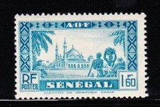 Album Specials Europe French Colonies Senegal  1.6fr Native Scene MH Item ZS-309