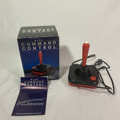 Wico Command Control Vintage Computer Famous Red Ball Joystick CIB Complete 