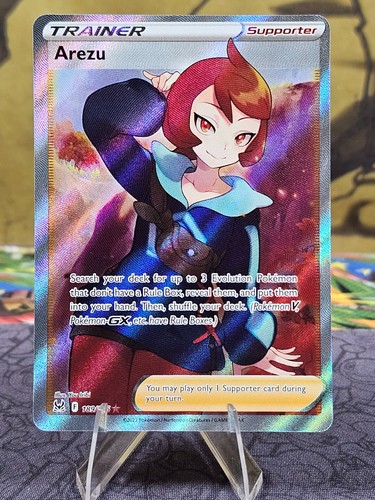 Pokémon TCG Arezu 189/196 Lost Origin Ultra Rare Holo Card NM