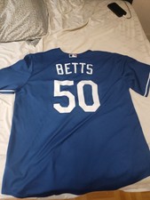 Dodgers Mookie Betts Blue Nike Fanatics Jerse...