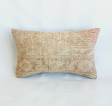 Handmade rug pillow,Throw rug pillow,Bohemian pillow,Turkish rugCushion