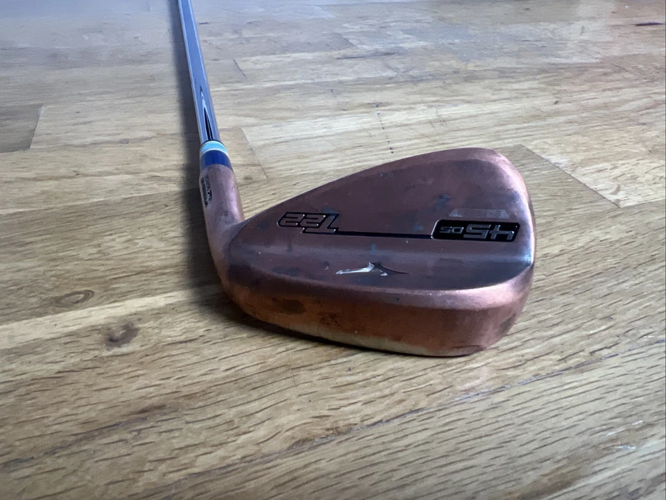 Mizuno T22 Copper Forged Pitching Wedge PX 6.5 Extra Stiff Shaft Midsize Grip - Image 2 of 4