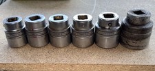 Snap-on Ldh 34 Drive 12 Point Shallow Socket Set 6 Piece Used. Read Snap-on Ldh 34 Drive 12 Point Shallow Socket Set 6 Piece Used. Read