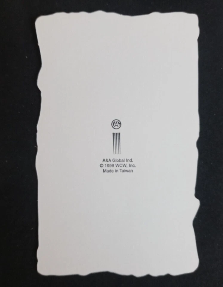 WCW 1999 ¿Quién es el próximo? Pegatina para máquina expendedora Goldberg Wrestling Foto 2 de 2