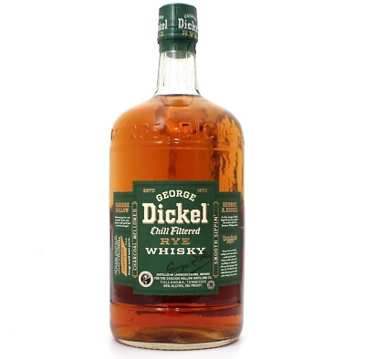 1,75 LITER! Small Batch GEORGE DICKEL RYE - Tennessee Rye Whisky 45%