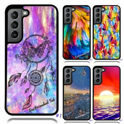 Personalised Text Back Case for Samsung Note20 Note10 Note9 Note8 Plus Ultra