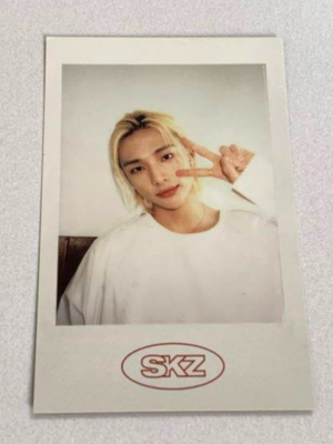 Stray Kids SKZ HYUNJIN Season's Greetings 2021 Official Polaroid