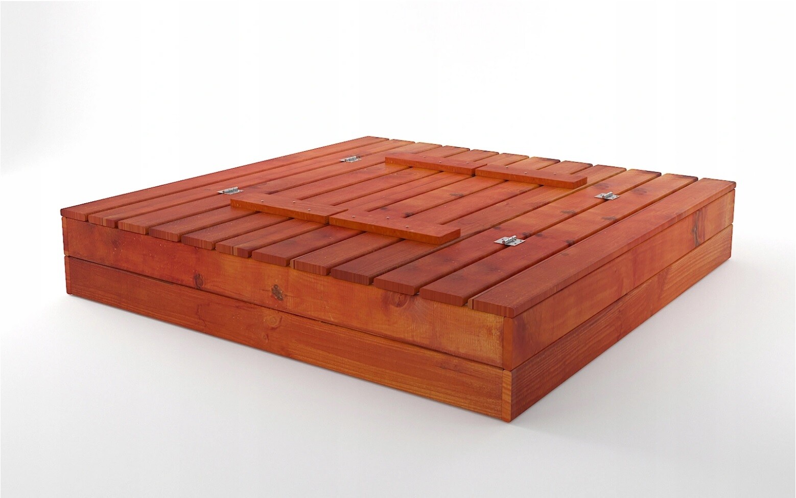 Sandkasten Mit Deckel Sandbox Imprägniert 120x120  Produktbild-Vorschau 13