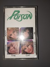 Poison - Look What The Cat Dragged In Cassette Tape MCA 1986