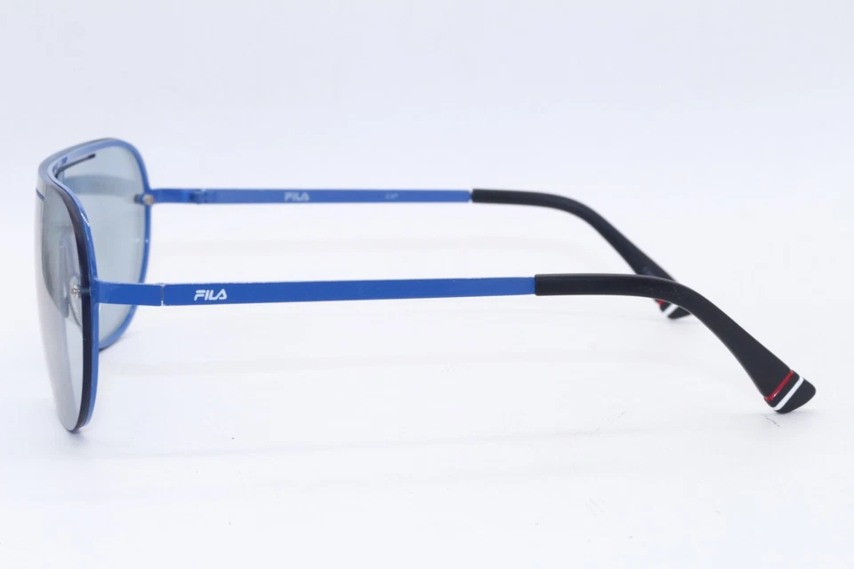 GAFAS DE SOL FILA SF 9981 8EEX AZUL METAL NEGRO MONTURAS AUTÉNTICAS 00-140 Foto 3 de 3