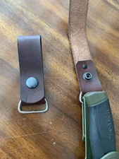 Handmade Leather Dangler For Mora Plastic Sheath (Dangler Only)