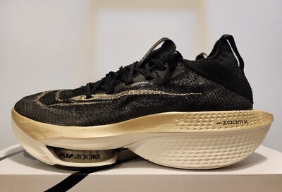 Nike Zoom Alphafly NEXT% 2 Black Metallic Gold Coin Sail DN3555