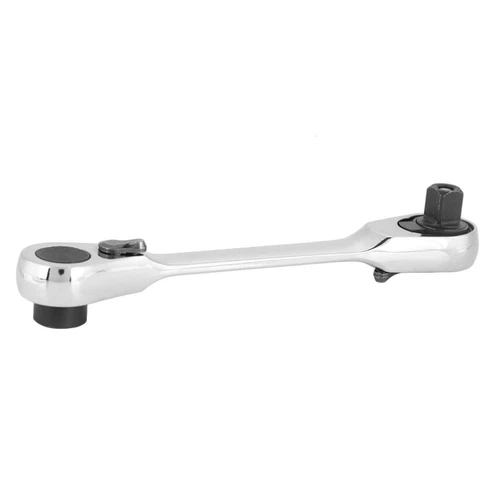 1/4" Mini Ratchet Wrench Driver Socket and Screwdriver Bit Double Headed Wrench↔ - Picture 1 of 15