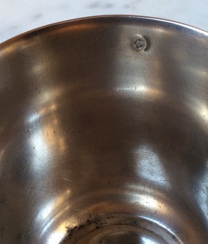 Antique French Sterling Silver Baptism Cup Minerva Hallmark 19th C 114 Grams - Picture 4 of 9