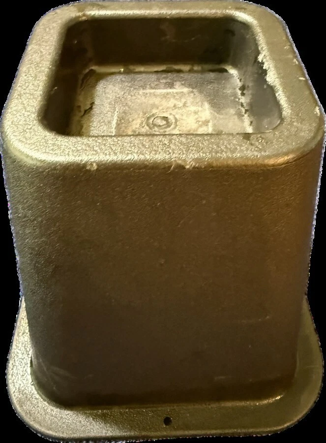 Bed risers from Ikea 6 inches tall raises bed 5.5 inches from floor, Black good - Image 3 of 4