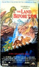 PRE-OWNED THE LAND BEFORE TIME VHS 90s