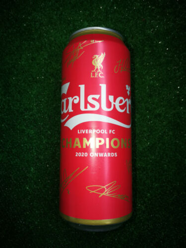 2 Premier League Champions Carlsberg Empty Beer Can Limited Edition | eBay