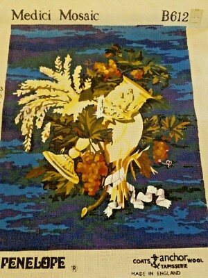 canvas Penelope B612 MEDICI MOSAIC 18x22''  needlepoint   England (2 available)