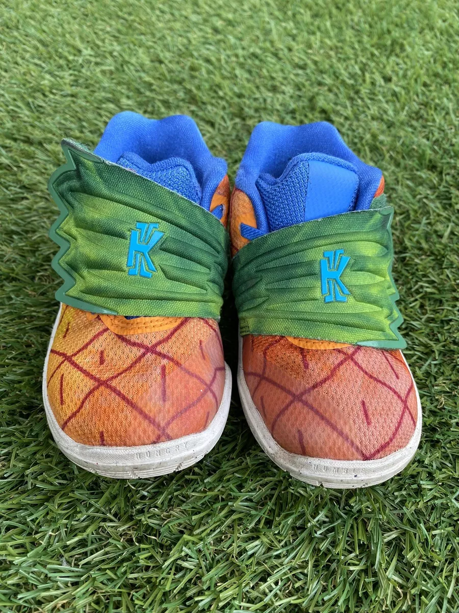 Toddler kids size 7C Nike Kyrie 5 Shoes sponge bob pineapple edition