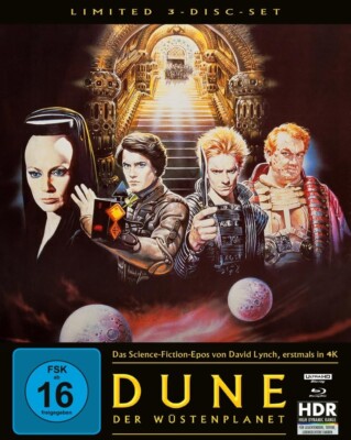 Dune - Der Wüstenplanet (1984)[Ultra HD Blu-ray & Blu-ray im Mediabook/Neu/OVP