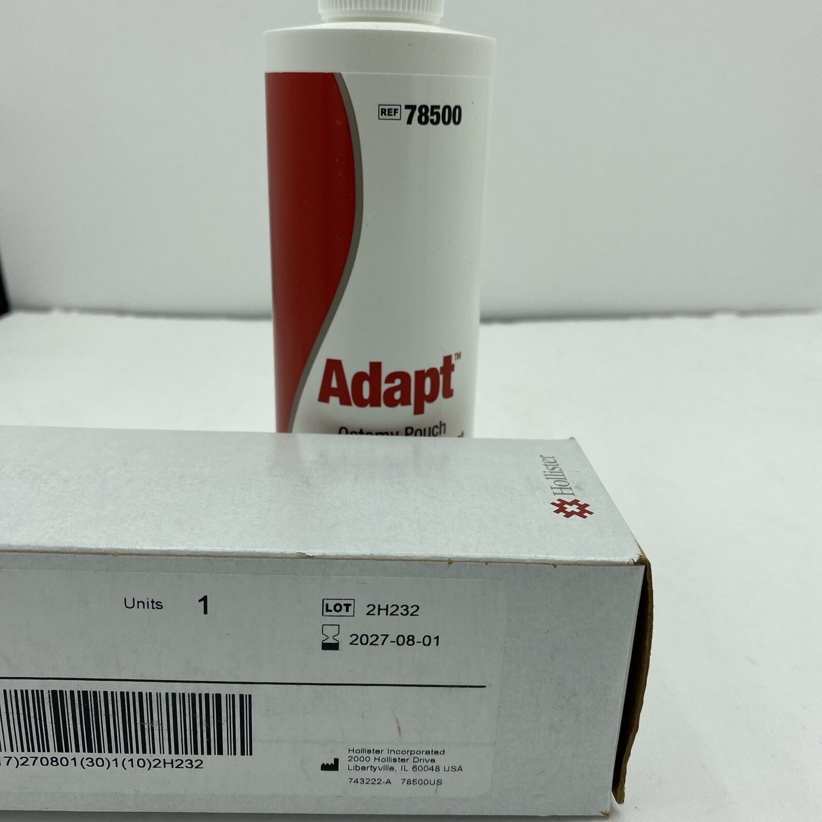 Hollister 78500 Adapt Lubricating Deodorant 8 Oz Ostomy Colostomy