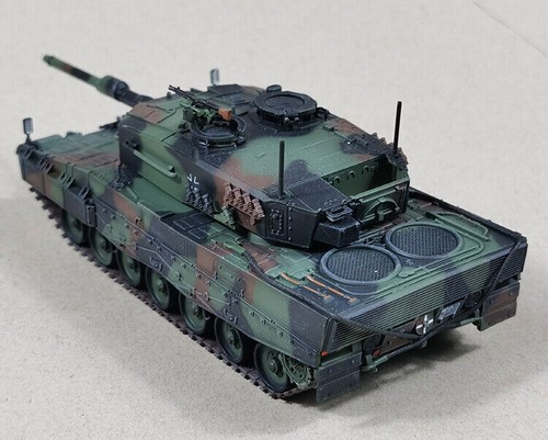 1/72 Panzerkampf German Leopard 2A4 Main Battle Tank NATO Tricolor Alloy Model - Picture 15 of 19
