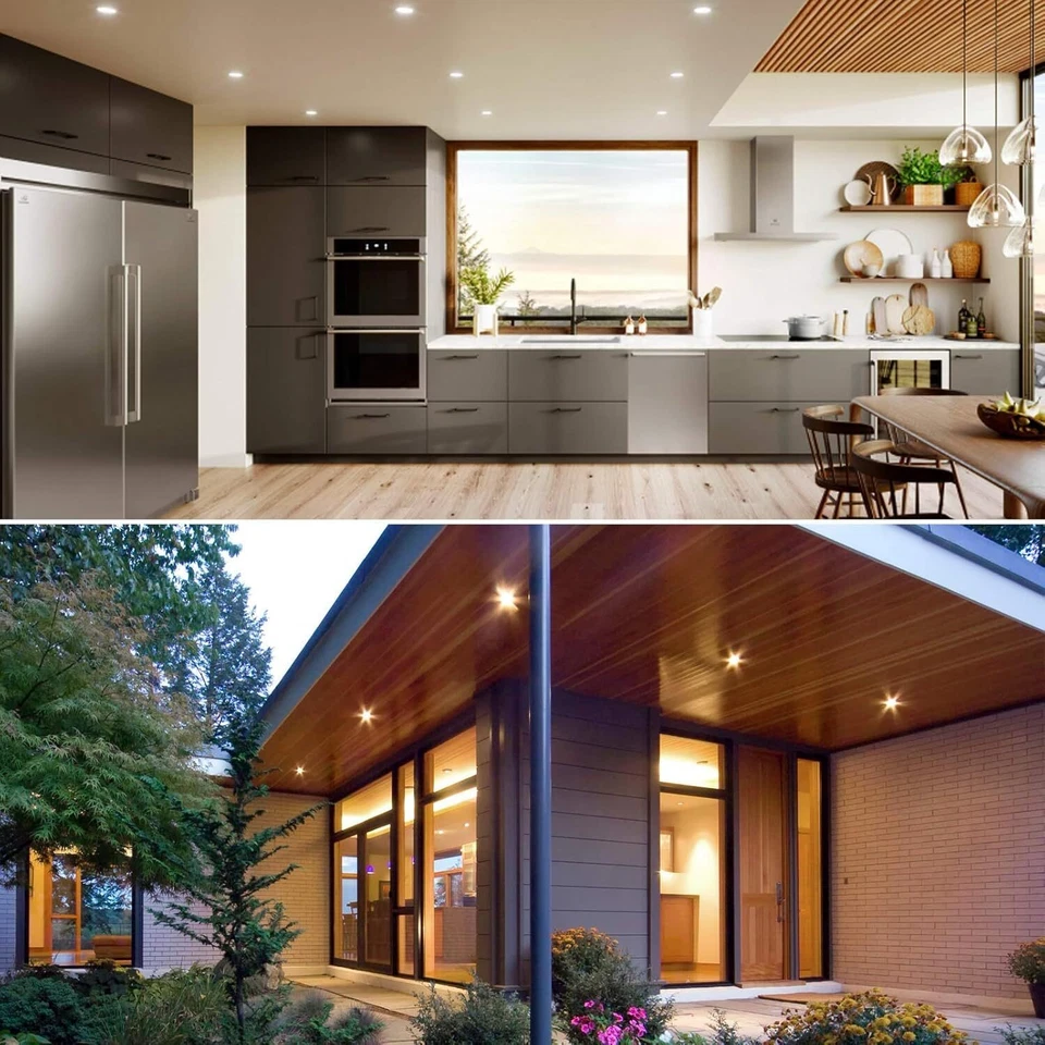 4Pack PAR20 LED Flood Wet Light Bulb, 6.5W (50W), 3000K, E26 - Image 2 of 4