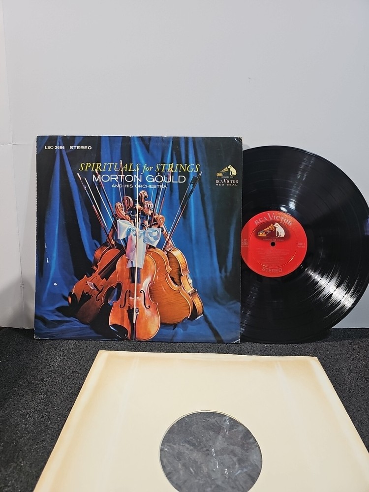 Morton Gould Lp Spirituals For Strings On Rca - NM, 1s/1s, lsc 2686