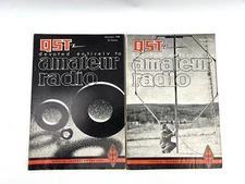 QST Magazine Devoted Entirely To Amateur Radio Lot Of 2 January & March 1968