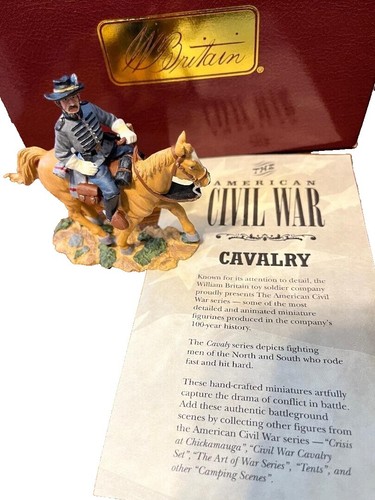 Buffalo Soldier of 10th Cavalry 54mm Painted Toy Soldier Pre-Sale