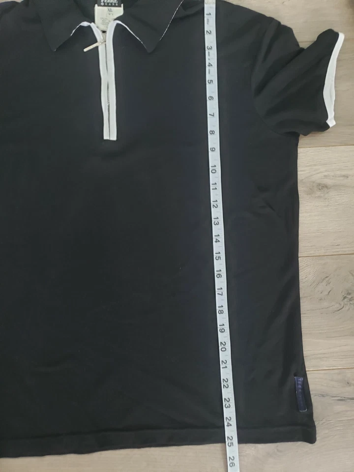 Camisa polo Gianfranco Ferre Jeans con cremallera XL para hombre Foto 4 de 4