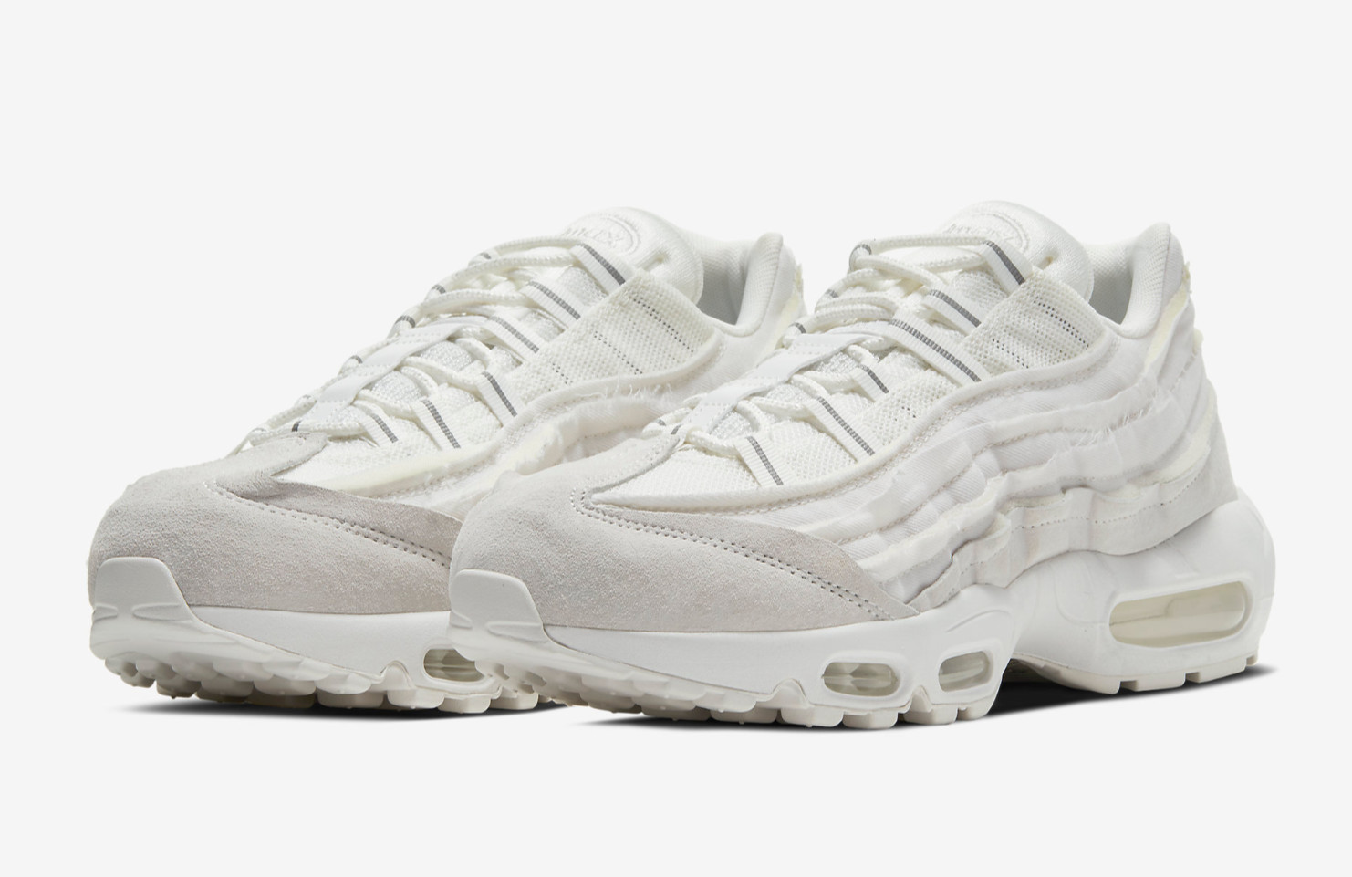 Nike x COMME des GARCONS CDG Air Max 95 White UK 4 5 9 10 US CU8406-100 New