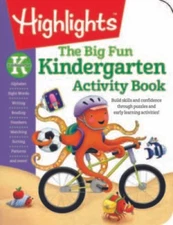 The Big Fun Kindergarten Activity Book: Build skills and confidence  - VERY GOOD