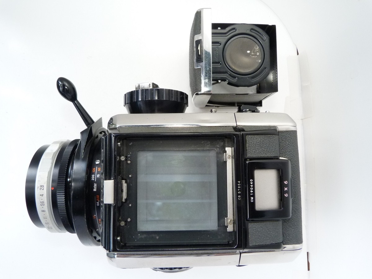 Zenza Bronica S2 Film Camera w KOMURA 100/2.8 lens.AS IS,UNTESTED