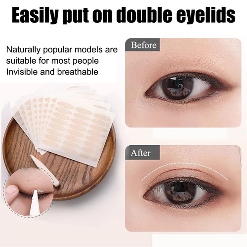 Double Eyelid Tape Invisible Adhesive Eye Lift Strips Makeup Lace Stickers. - Picture 11 of 12
