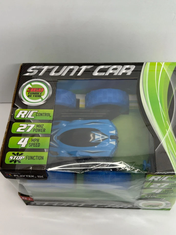 Playtek!Stunt Car-360 Tumble Action R/C Control 27 MHZ Power 4 MPH Speed --NEW - Image 2 of 4