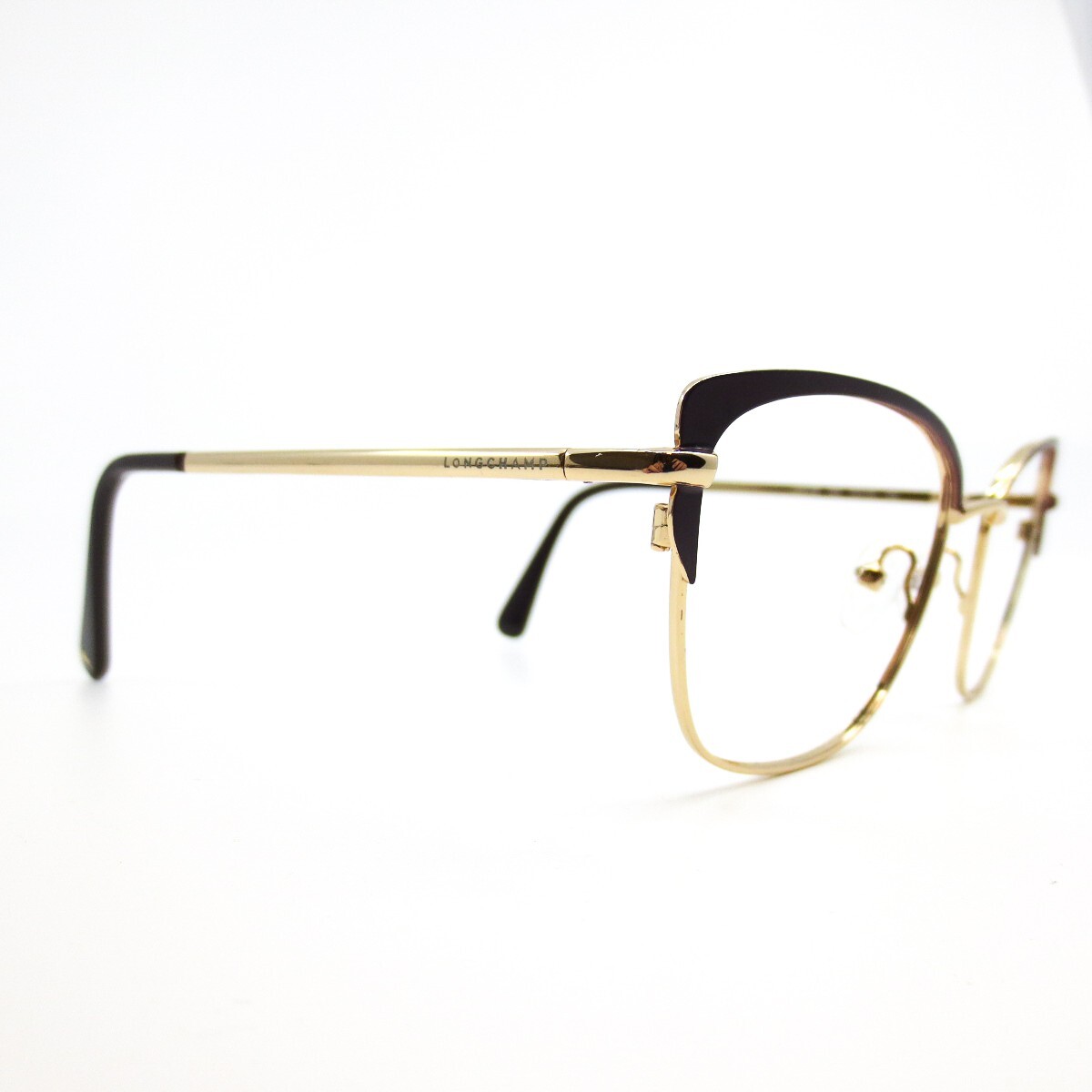 Longchamp Eyeglasses Frames LO2108 602 Purple Wine Gold Cat 