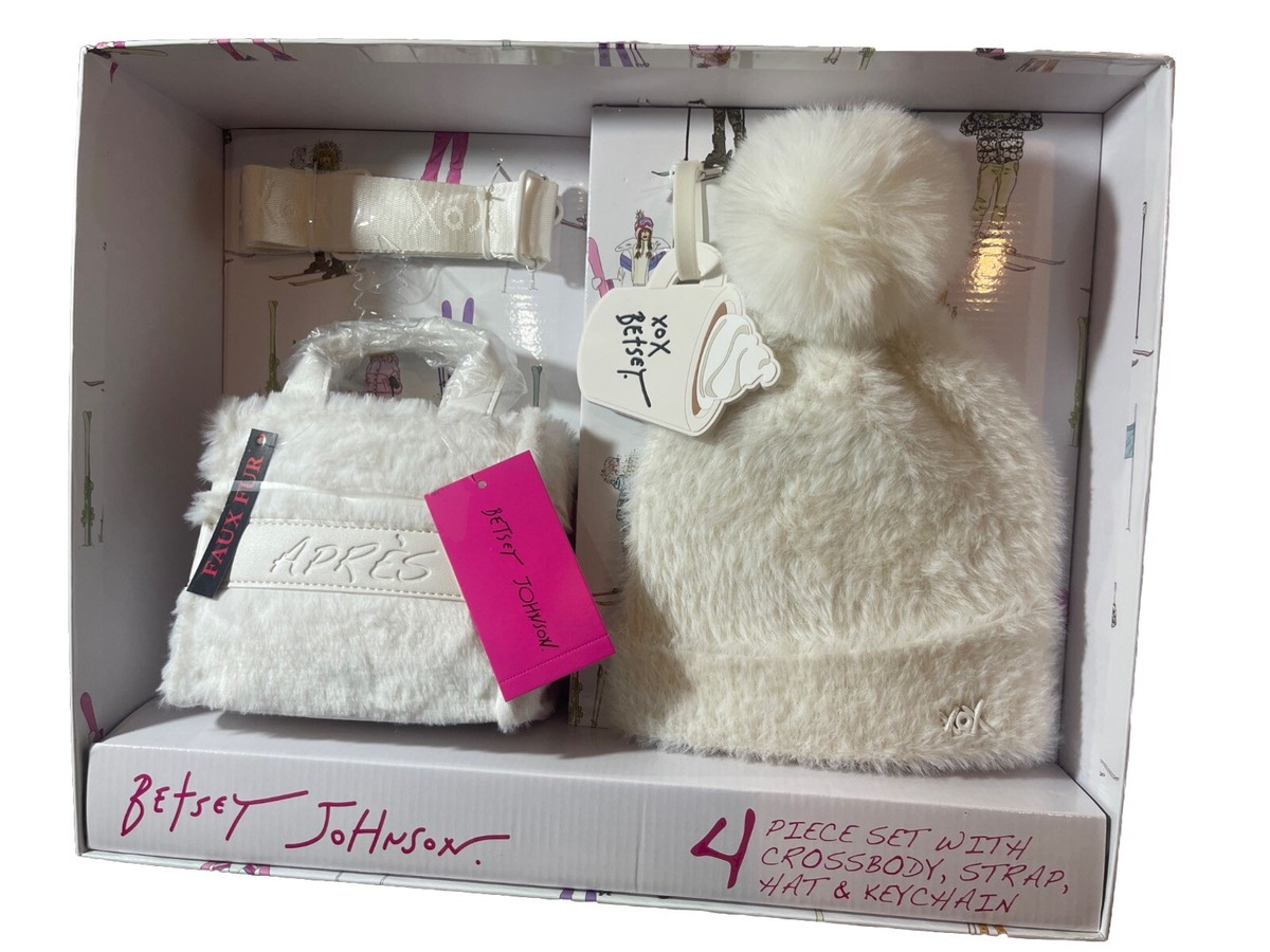NWT Betsey Johnson Gift Boxed 4 Pc Set Crossbody Handbag  display picture 1