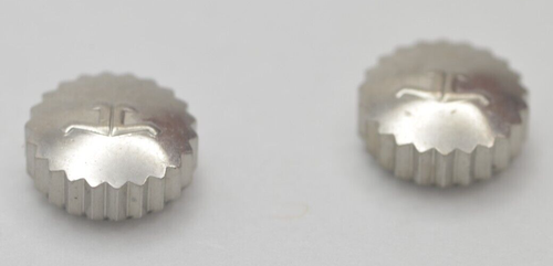 Jaeger-LeCoultre 815 825 E855 Memovox New Logo Steel Crown 5.4mm x 2.3mm Part - Picture 2 of 5