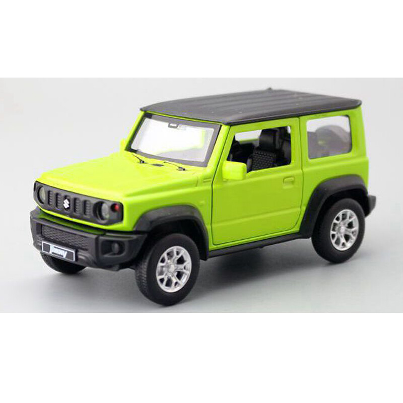 1:32 Suzuki Jimny Model Car Diecast Toy Cars Door Open Pull Back Toys Gift Green