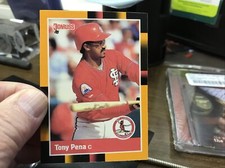 1988 Donruss Baseball's Best # 156 TONY PENA CARDINALS