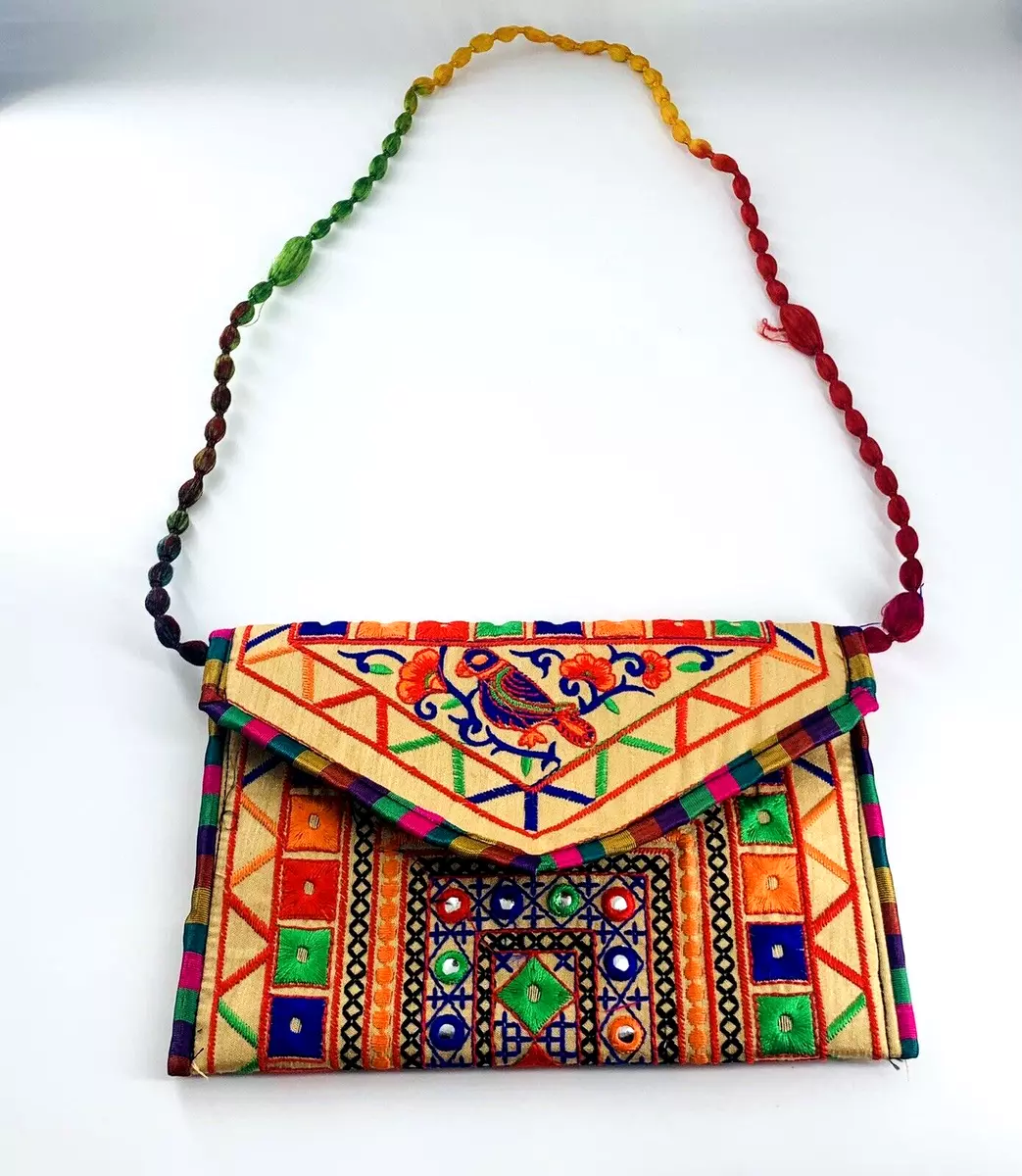 Luxury Hand Embroidered Handbags & Clutches