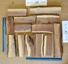 Black Walnut Cut Offs Live Edge Walnut | DIY Application Wood Crafting Cutting