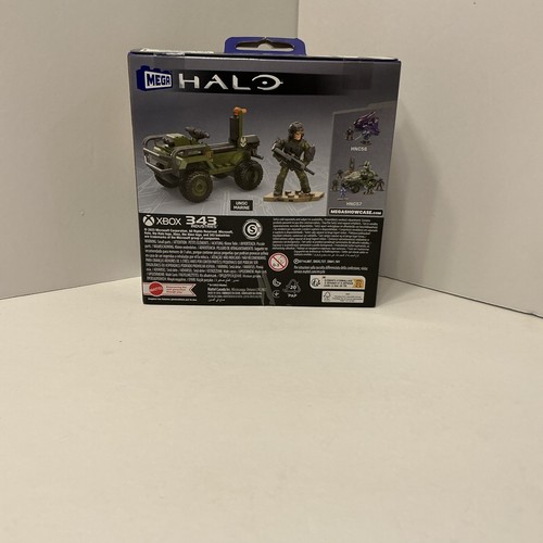 MEGA Halo Fleetcom Mongoose ATV Vehicle & Micro Action Figure (79 Pieces) - Picture 2 of 2
