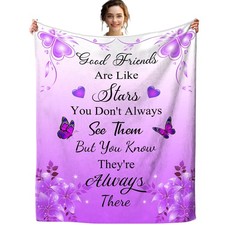 Gifts for Friend Blanket Throw Best Friends Birthday Gifts Ideas for Bestie W...