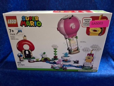 Lego Super Mario !! 71419 Peach's Garden Balloon Ride New Sealed !! Pom Pom Lava