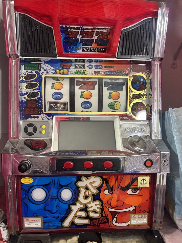 mizuho slot machine “ Yajikta Dochuki X” Japanese Pachinko Slot Machine ...
