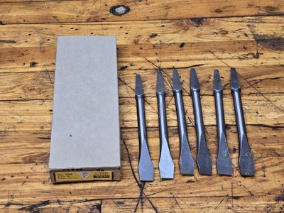 Vintage Irwin No 700 Bit Brace Screwdriver Bit 1/2'' Half Dozen Flat Original Box